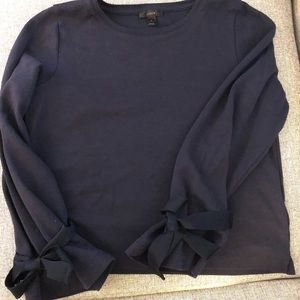 J. Crew bell sleeve sweatshirt